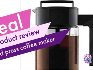 Real Product Review: Cold Press Coffee Maker