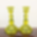 Victorian Vaseline Glass Candlesticks
