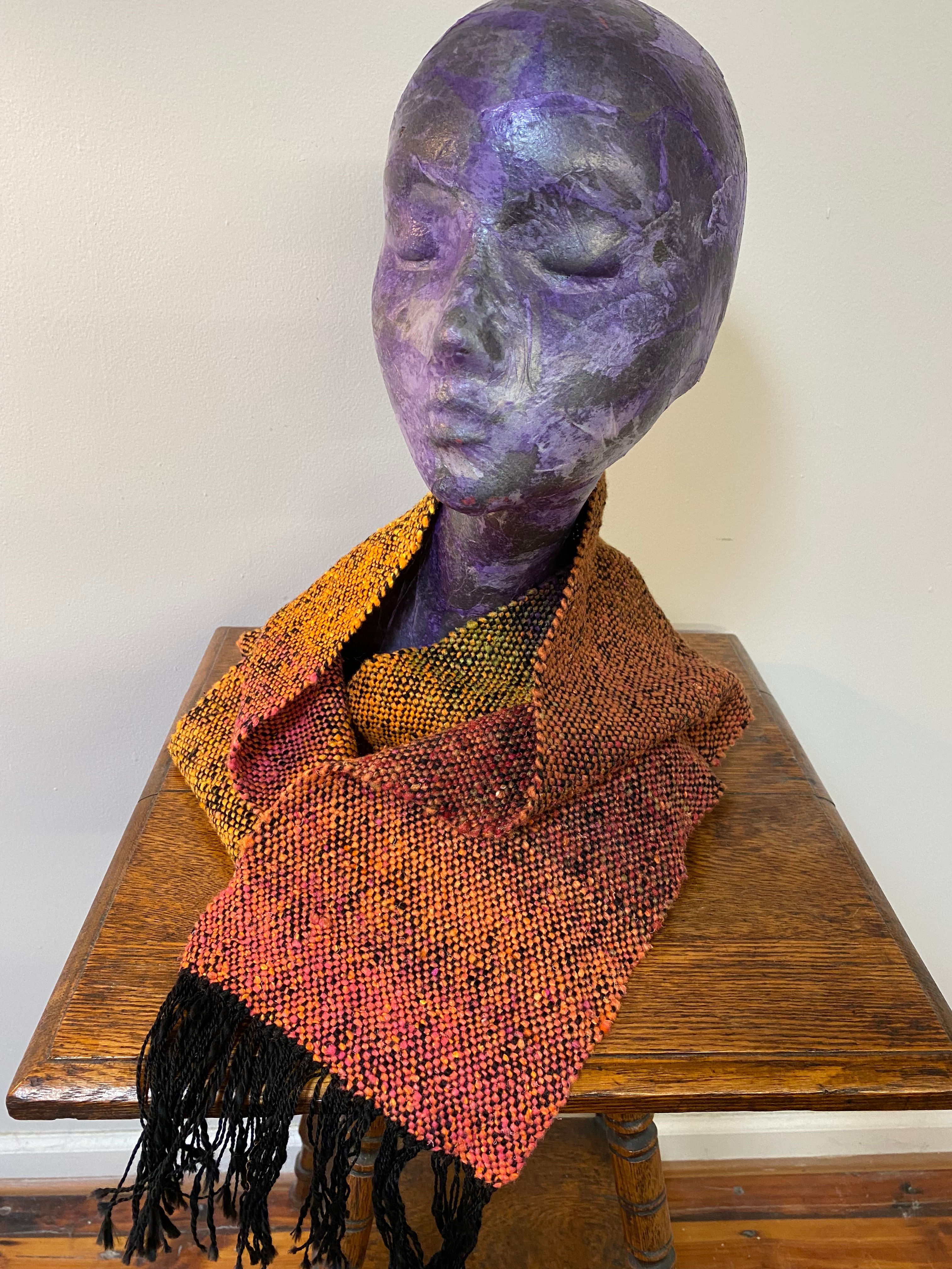Noro woven scarf