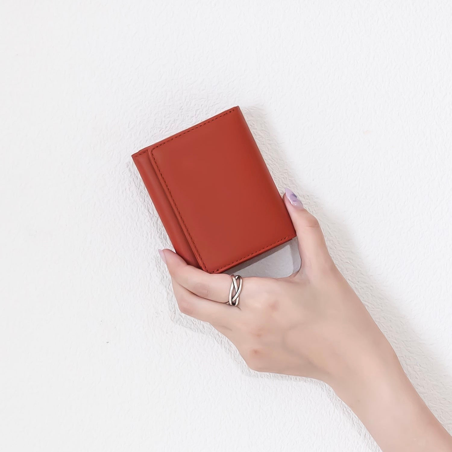 Tri-fold wallet Brick