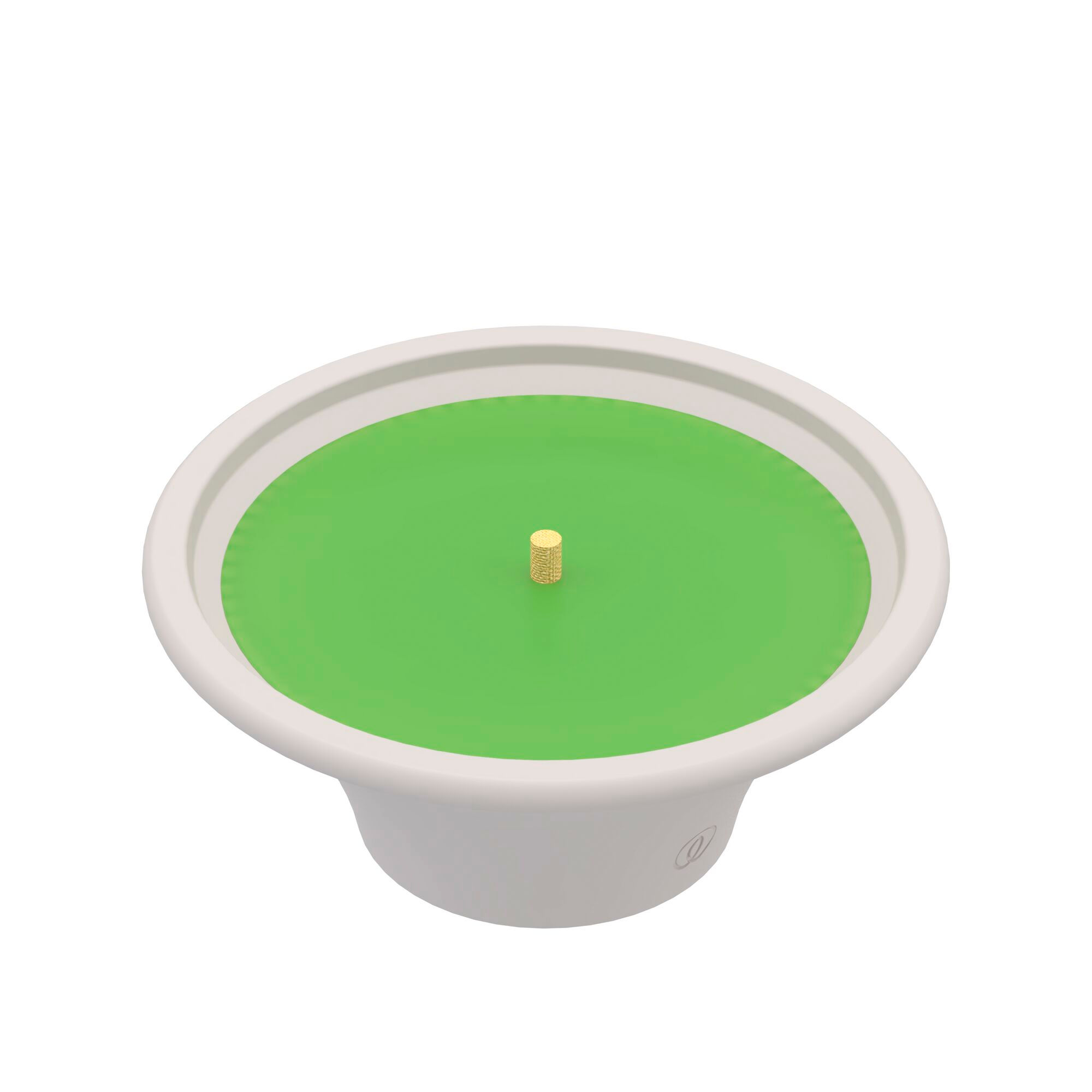 Citronella Terracotta White 18cm Vivid Green