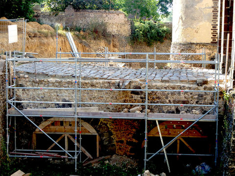 Restauration château