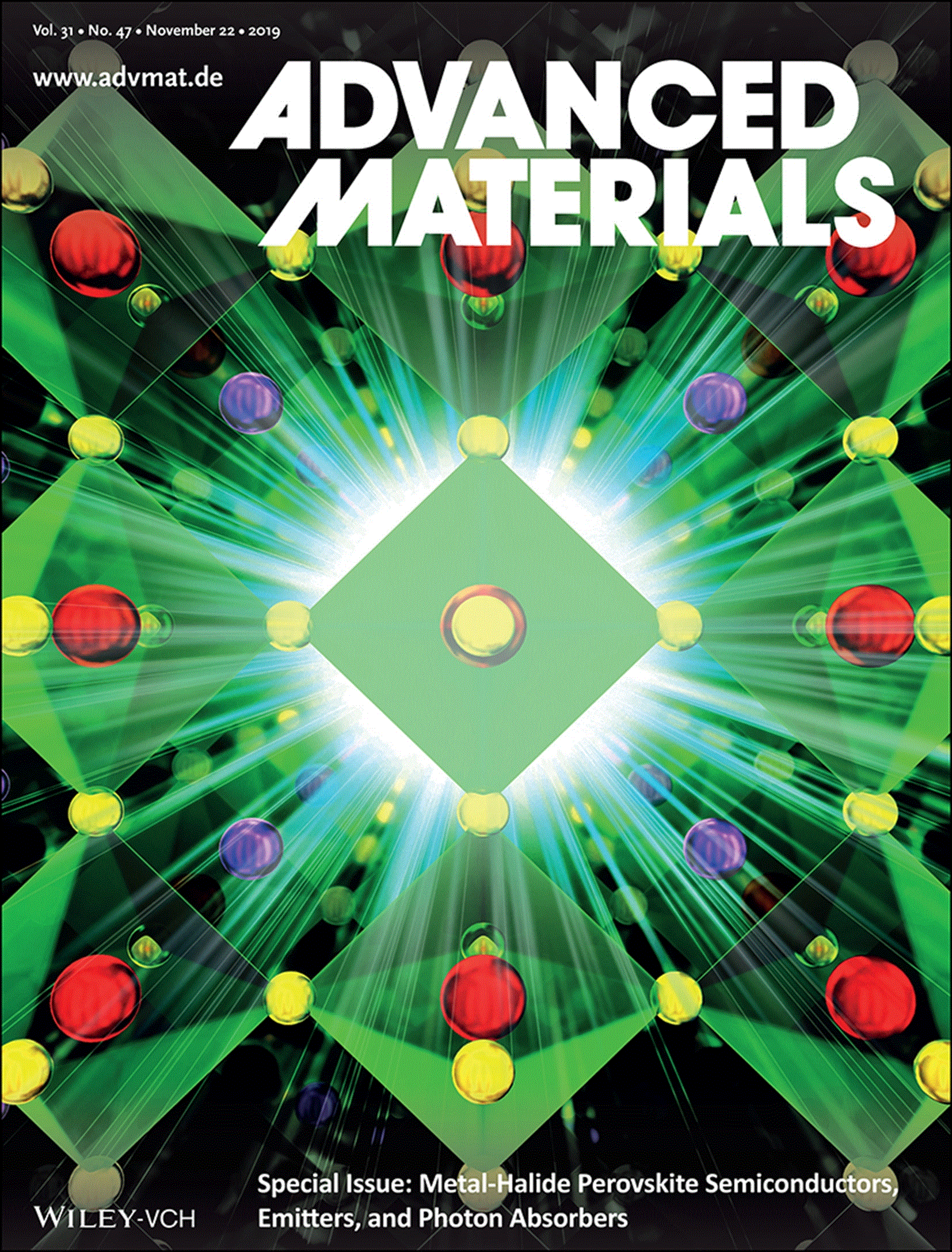 Advanced Materials, 2019 Front cover