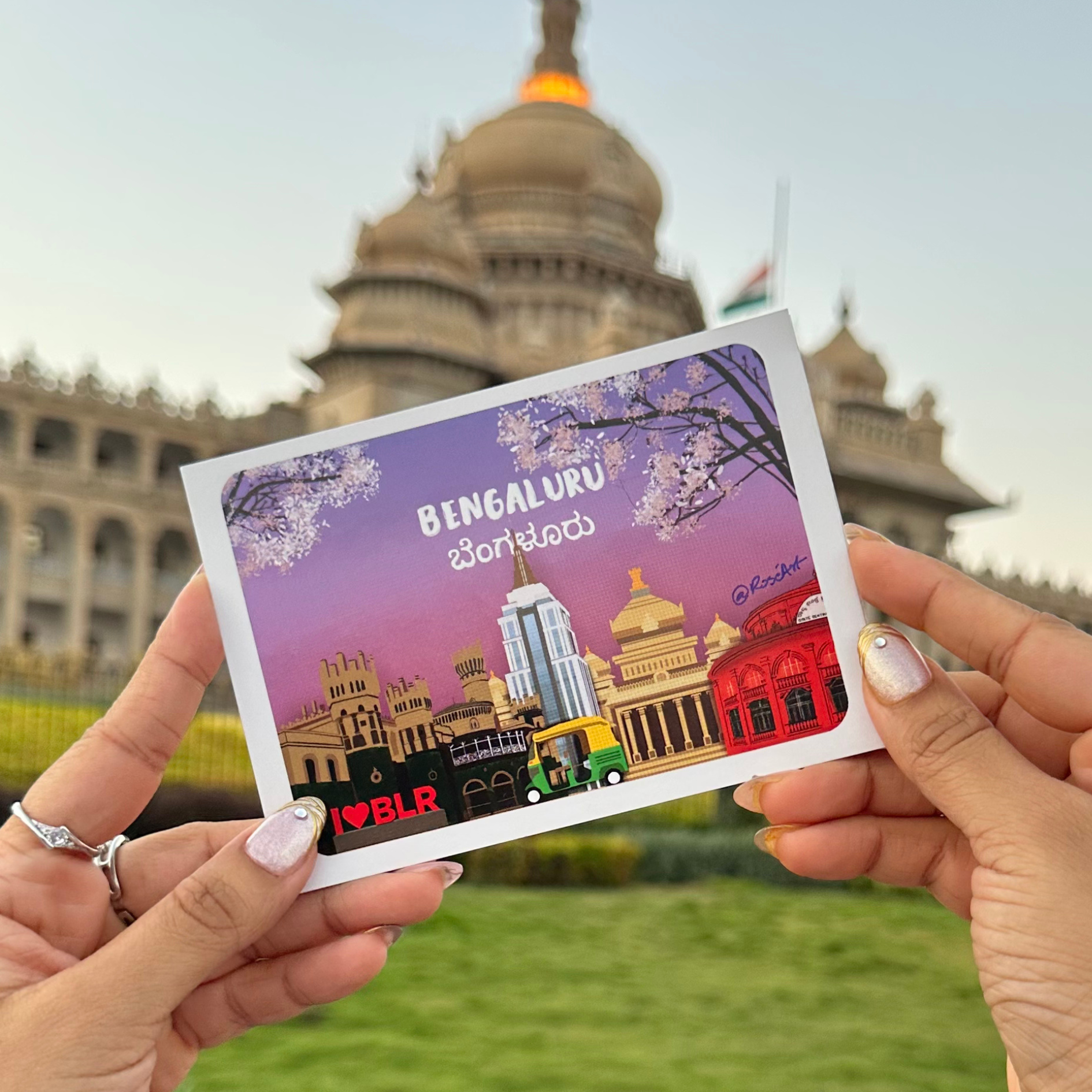 Bengaluru Postcards - Sunset Hue