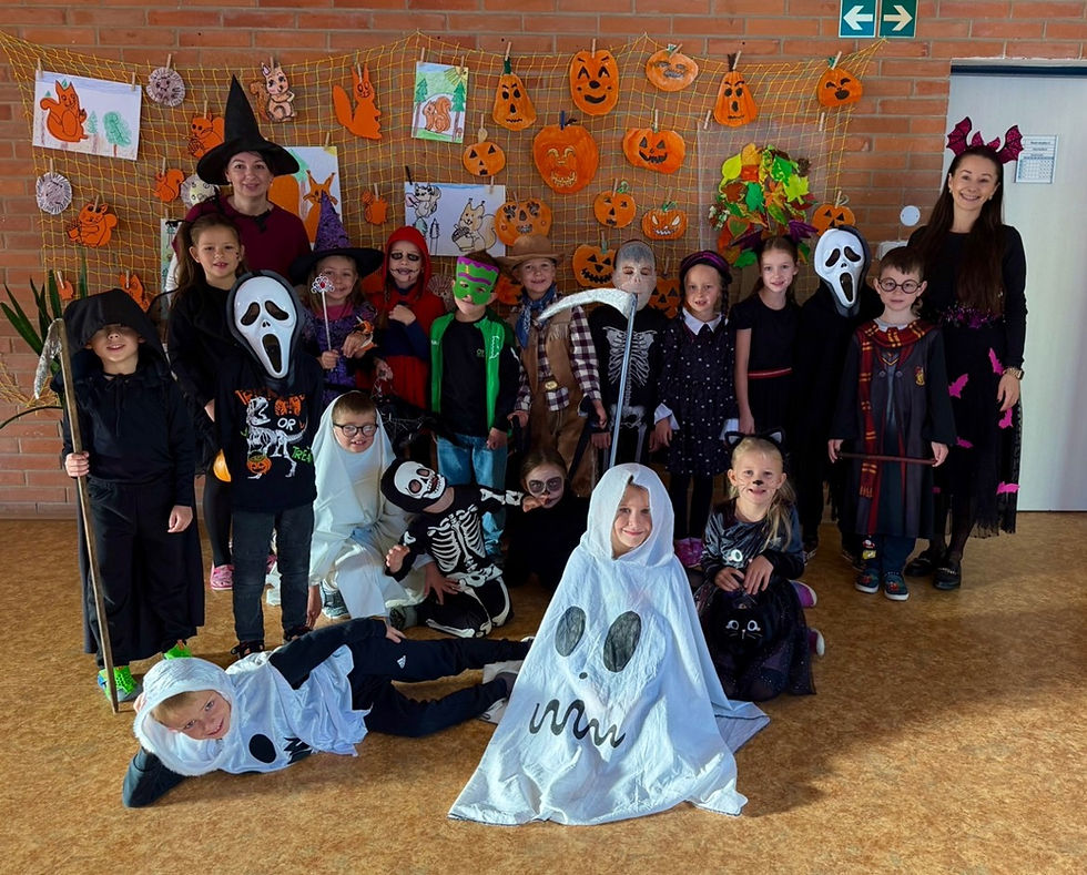 Halloween v 1. třídě
