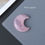 Thumbnail: Crystal Moon Rose Quartz Health Energy Gem Hand Carved