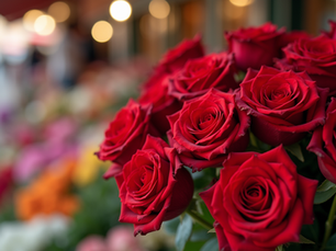 Romantic Red Roses for Valentine's Day Celebrations in Marrakech
