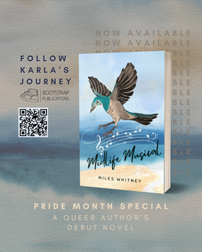 QUEER AUTHOR MILES WHITNEY LAUNCHES DEBUT NOVEL "MIDLIFE MUSICAL" CELEBRATING SECOND CHANCES AND AUTHENTICITY THIS PRIDE MONTH