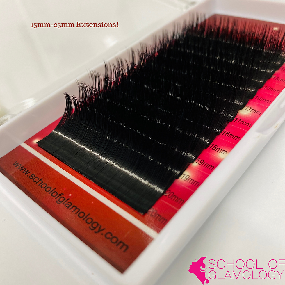 Thumbnail: 15mm-25mm C Curl Eyelash Extensions
