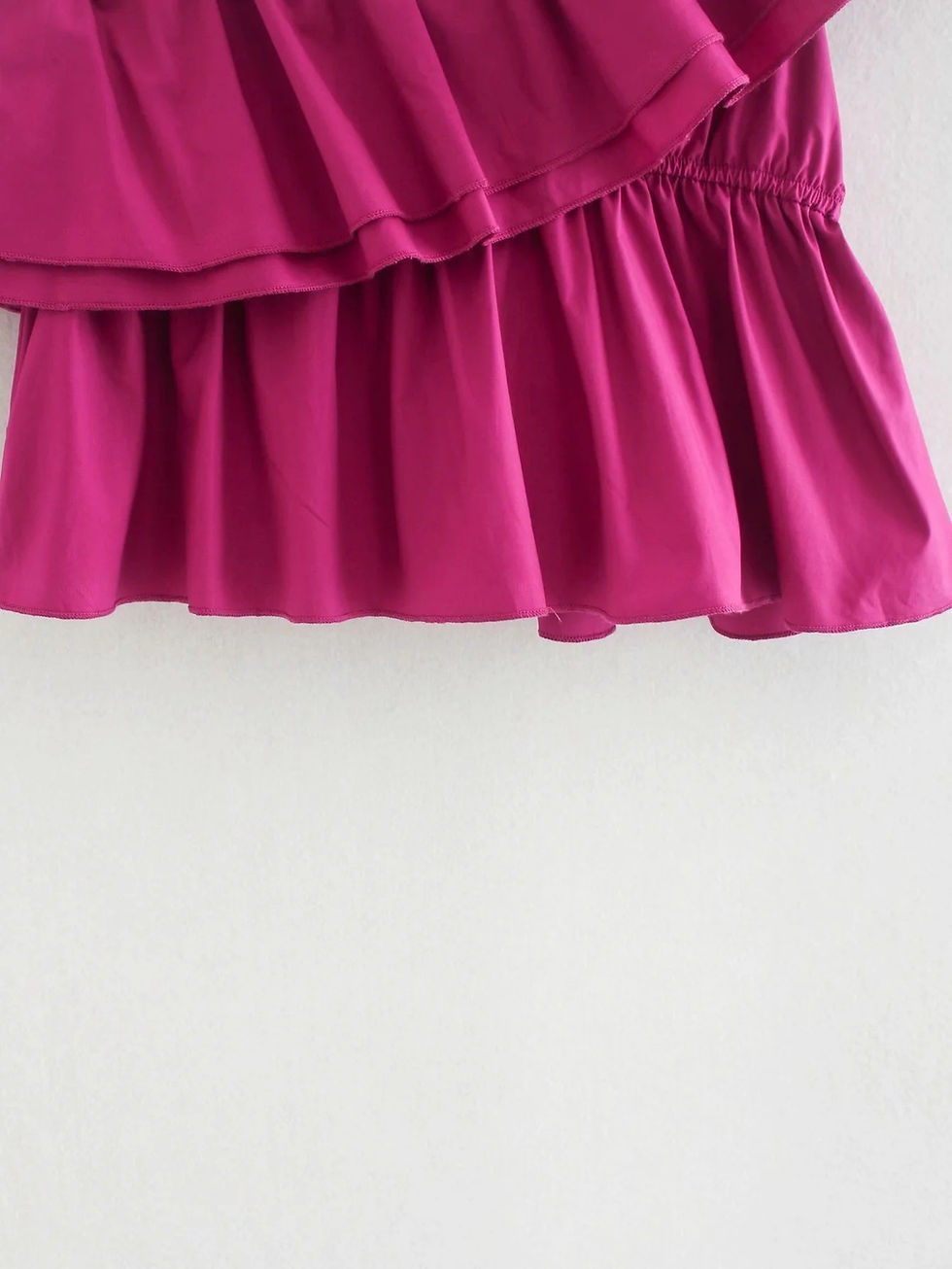 Miniatura: Asymmetrical Fashion Layered Linen Top for Women