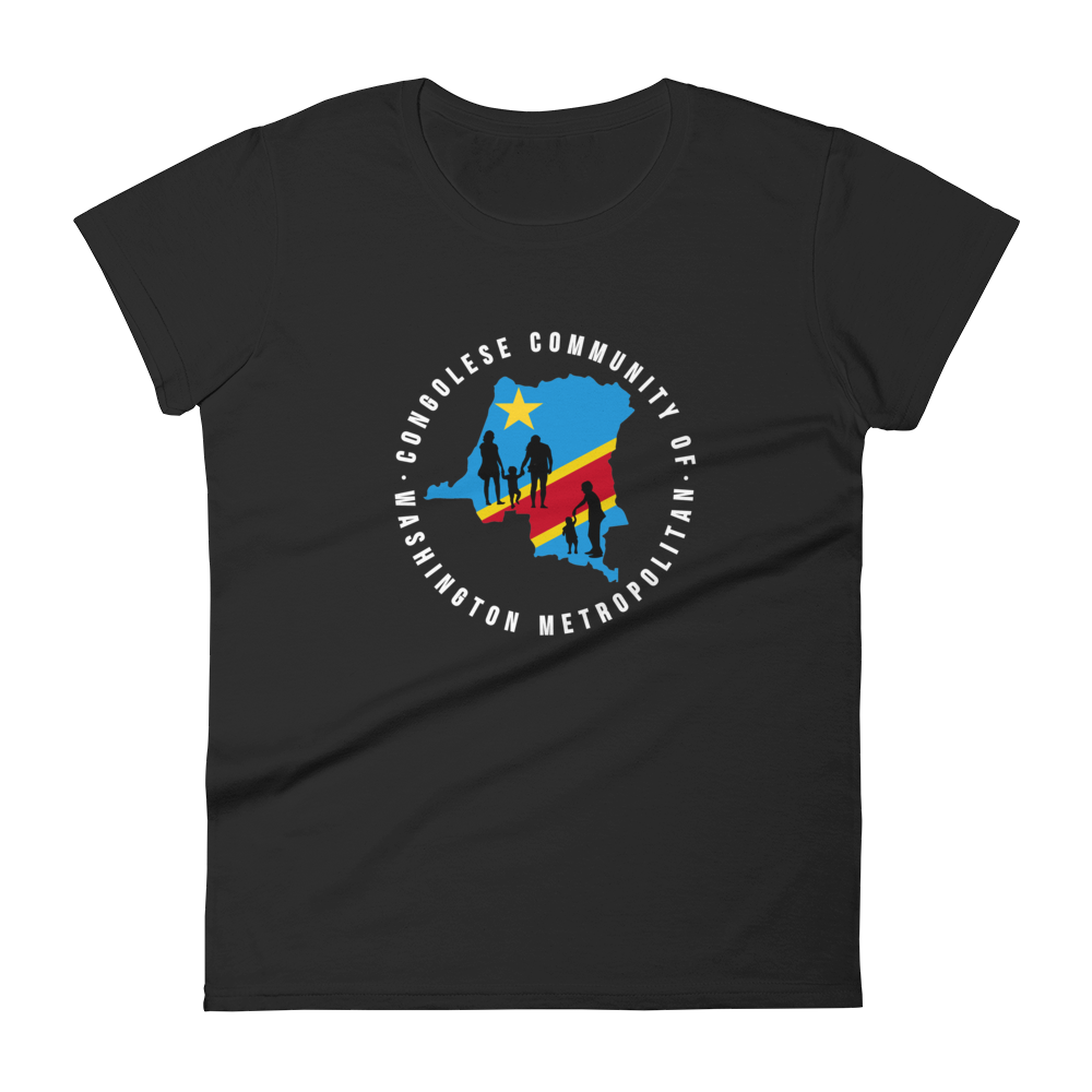 Women's Black short sleeve CCWM T-shirt