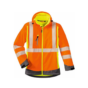 Warnschutz Softshelljacke