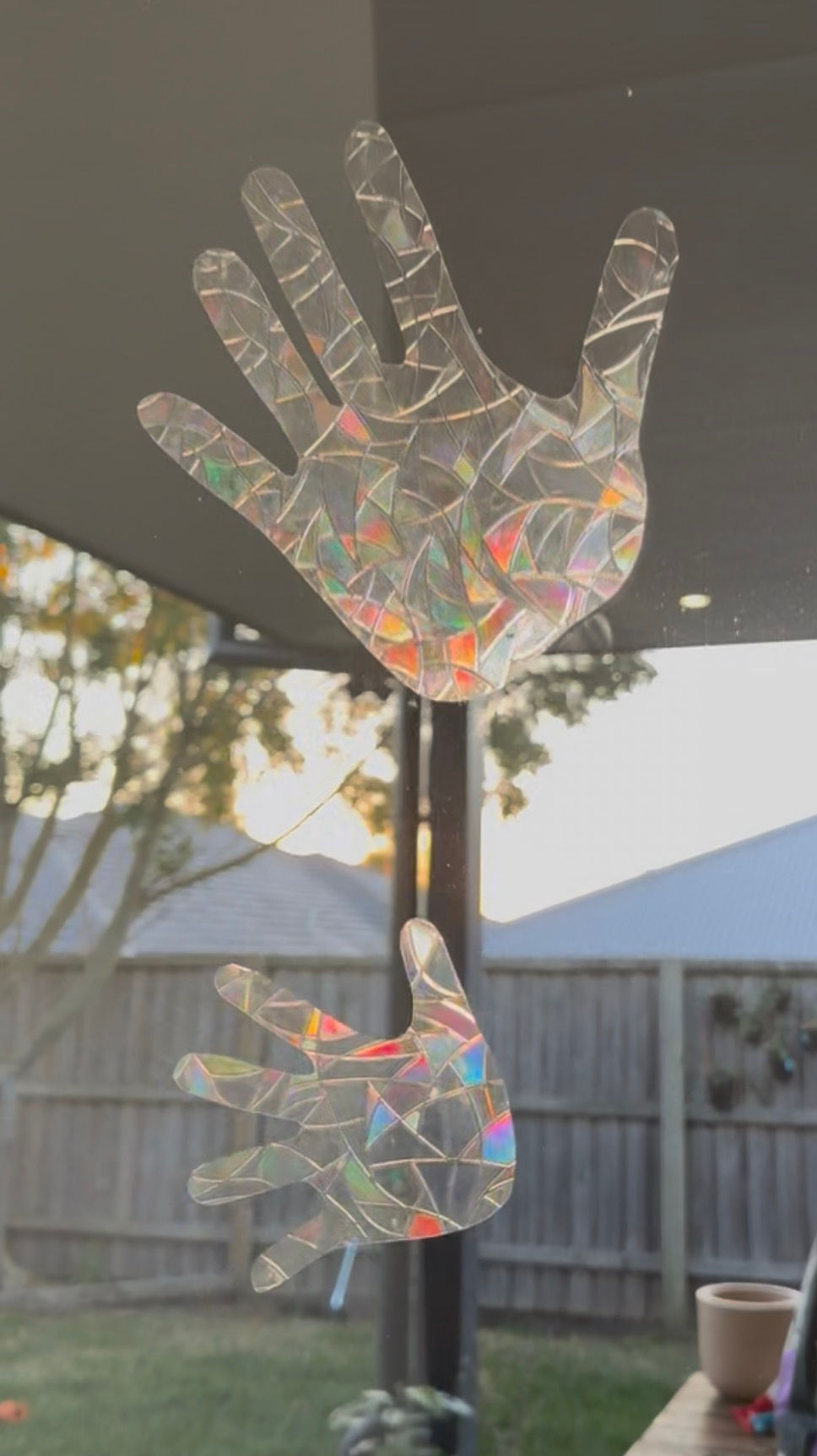 Rainbow Hands Pre-made
