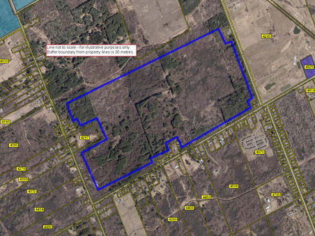 Tewin update on tree clearing, farming and TCAC