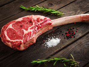 Introducing the Mighty Tomahawk Steak!