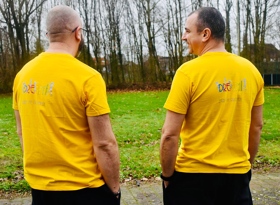 Thumbnail: T-shirt VOLWASSENEN unisex LAATSTE STUKS