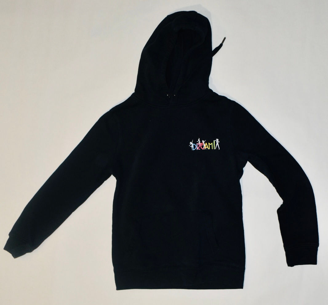 Hoodie navy MANNEN zonder rits