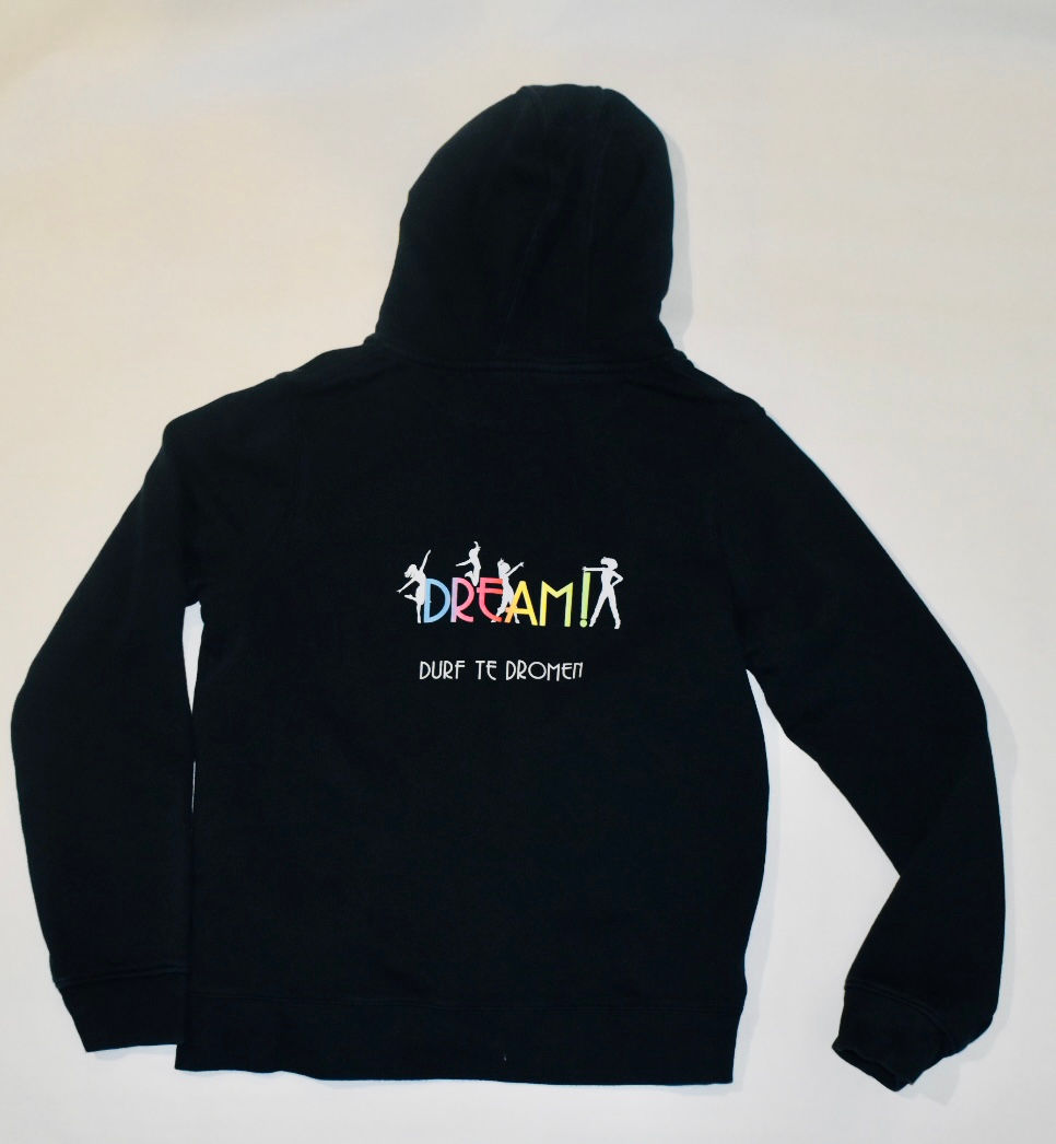 Thumbnail: Hoodie navy MANNEN met rits