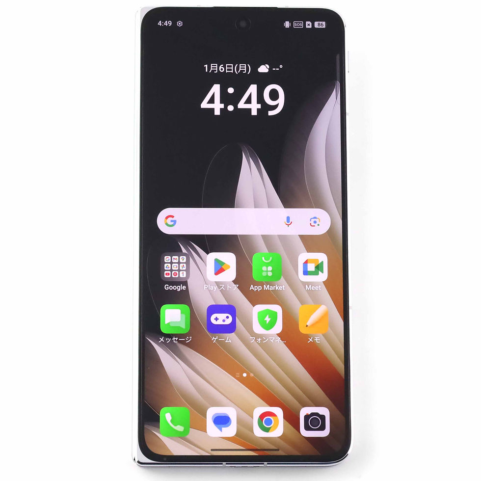 A-ランク OPPO Find N5 16/512GB MistyWhite CPH2671 グローバル版【30