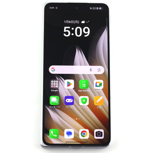 B+ランク OPPO Find N5 16/512GB MistyWhite CPH2671 グローバル