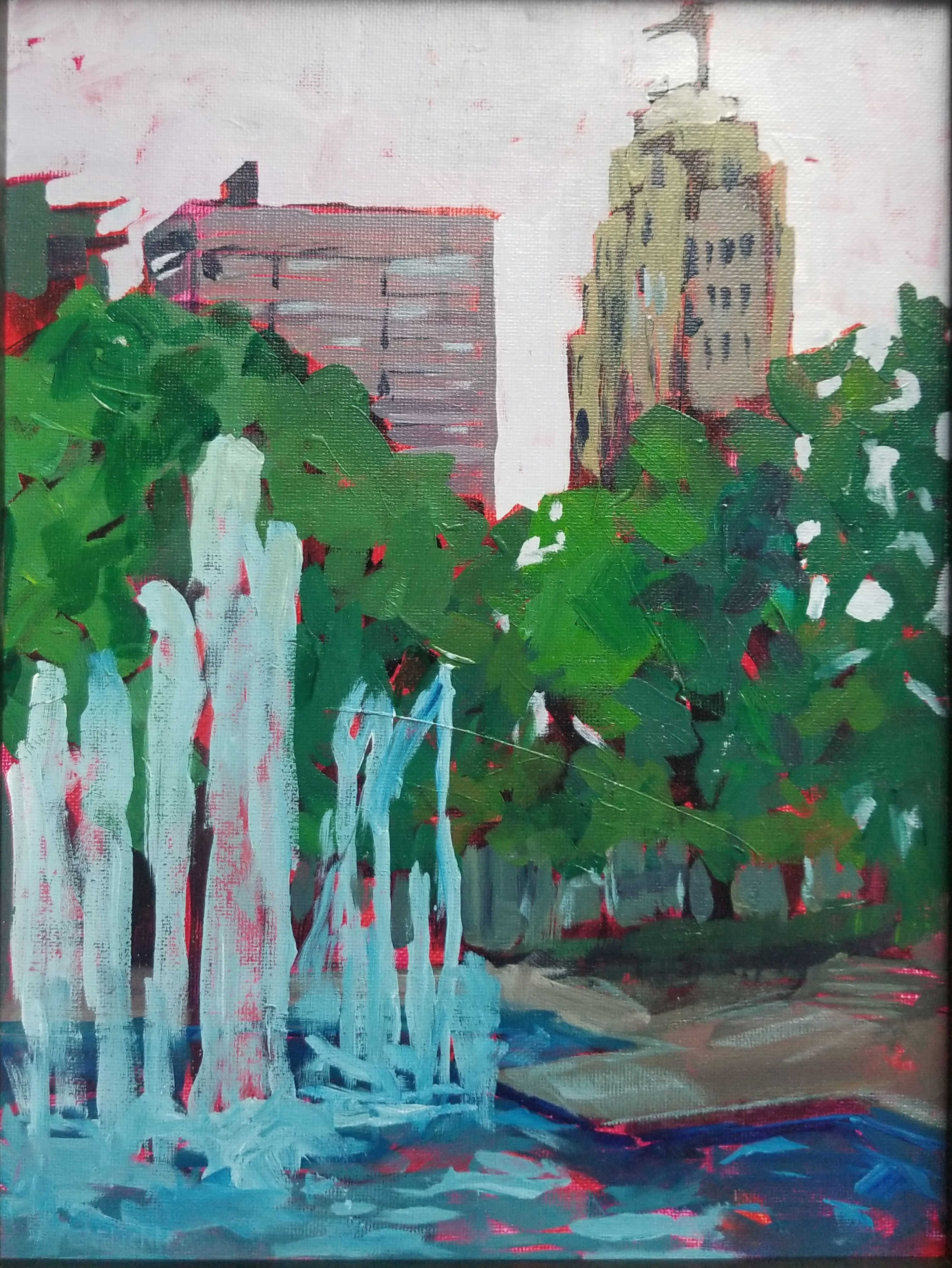 "Freimann Square" by Brenda Stichter