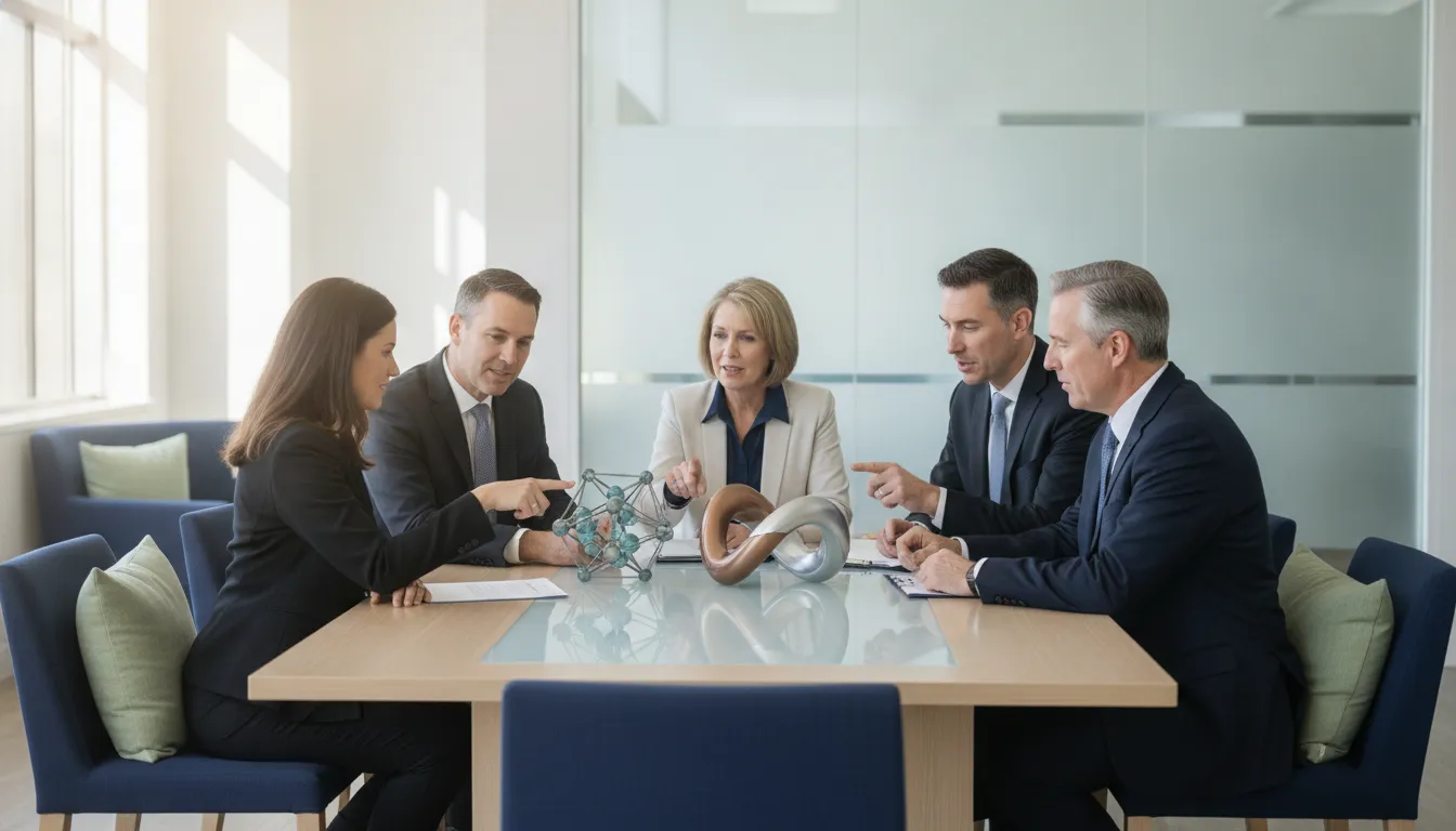 Home health agency leaders reviewing exit readiness with an M&A advisor