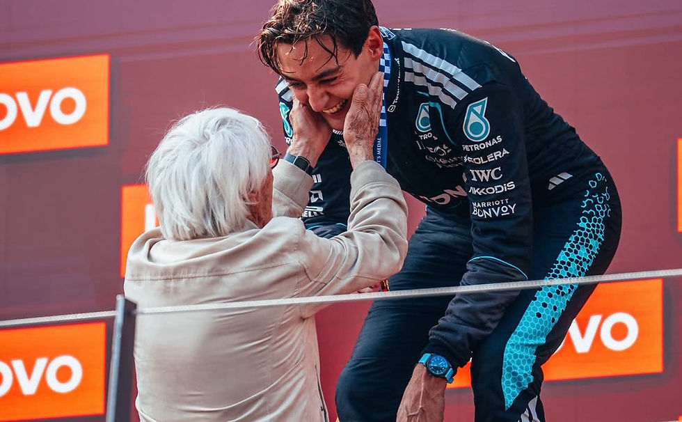 F1, Austria: foxy Russell Show