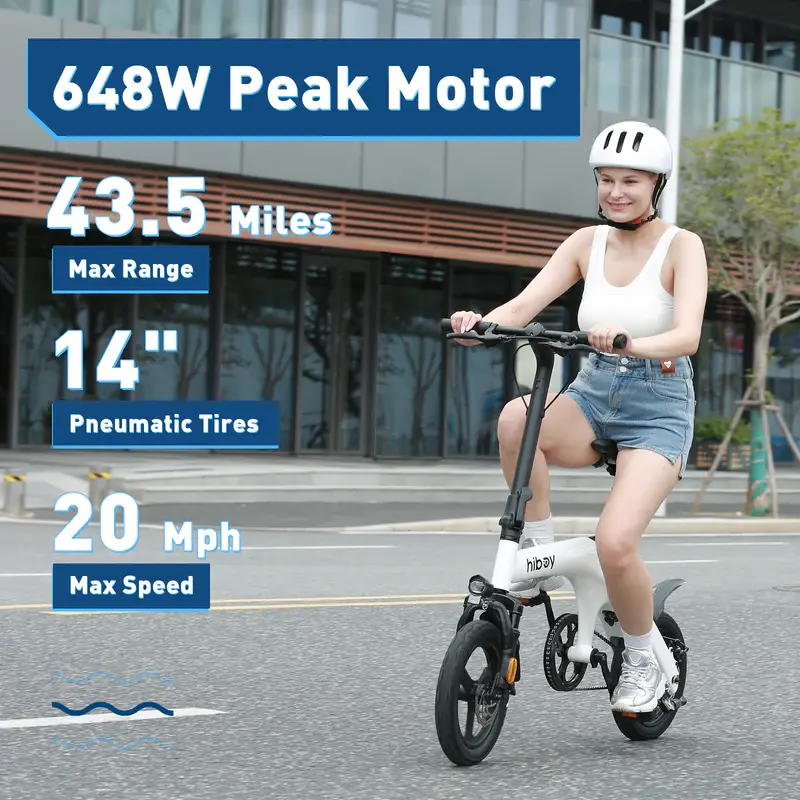 Thumbnail: Hiboy C4 folding bike