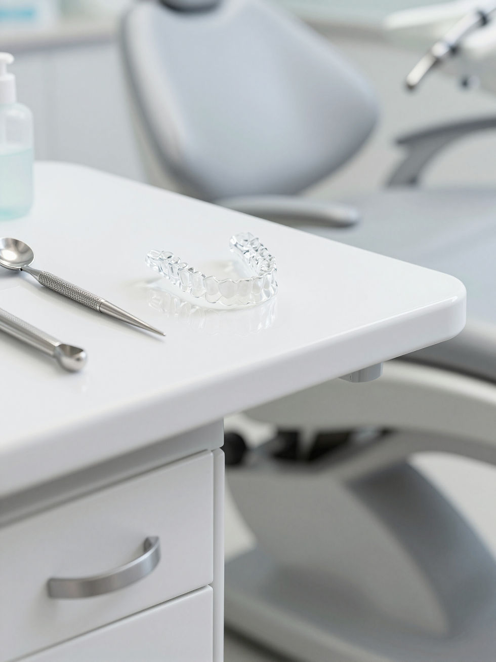 Trattamento ortodontico Invisalign dentista Finocchio Roma