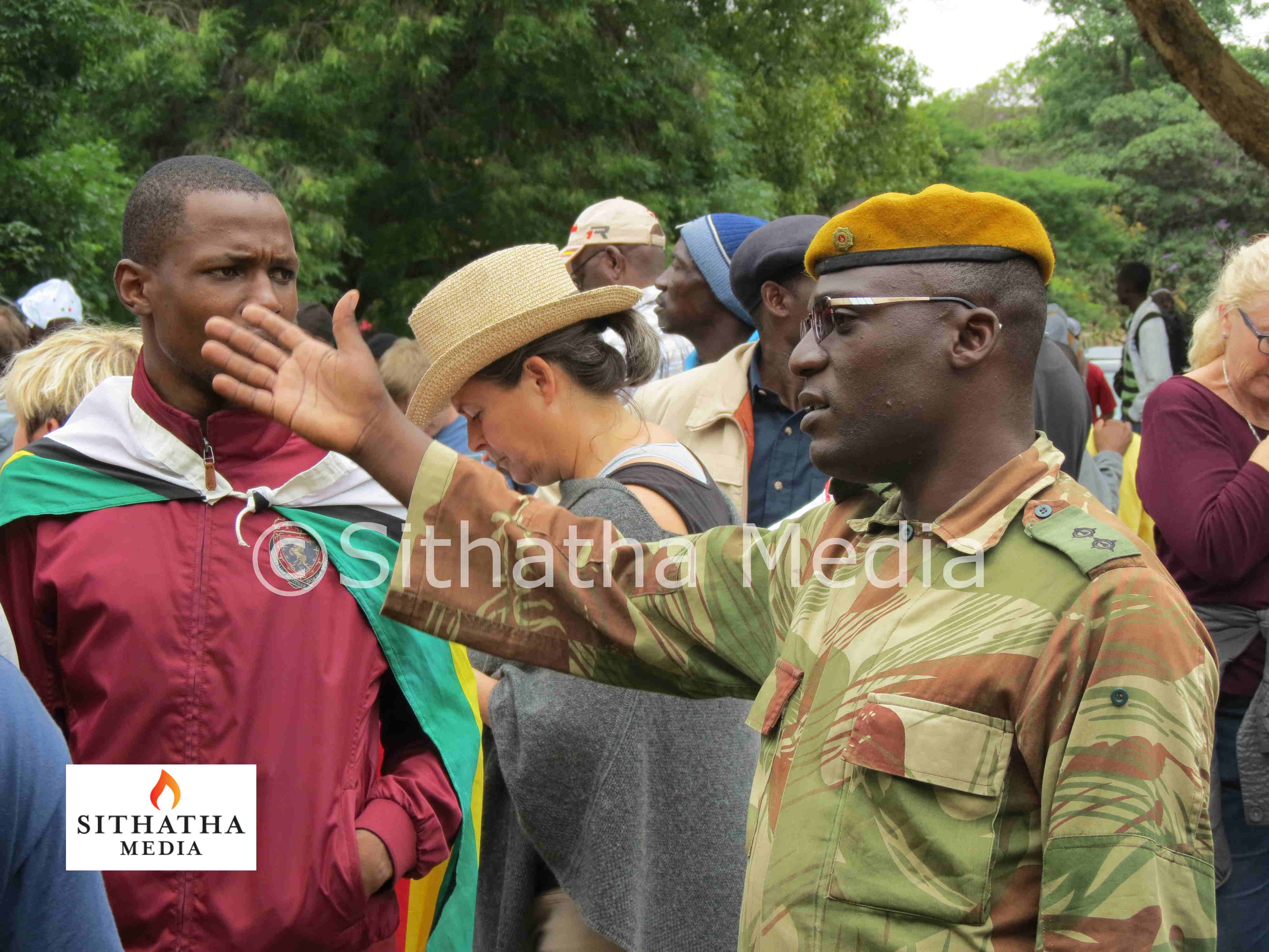 Anti-Mugabe rally, Zimbabwe