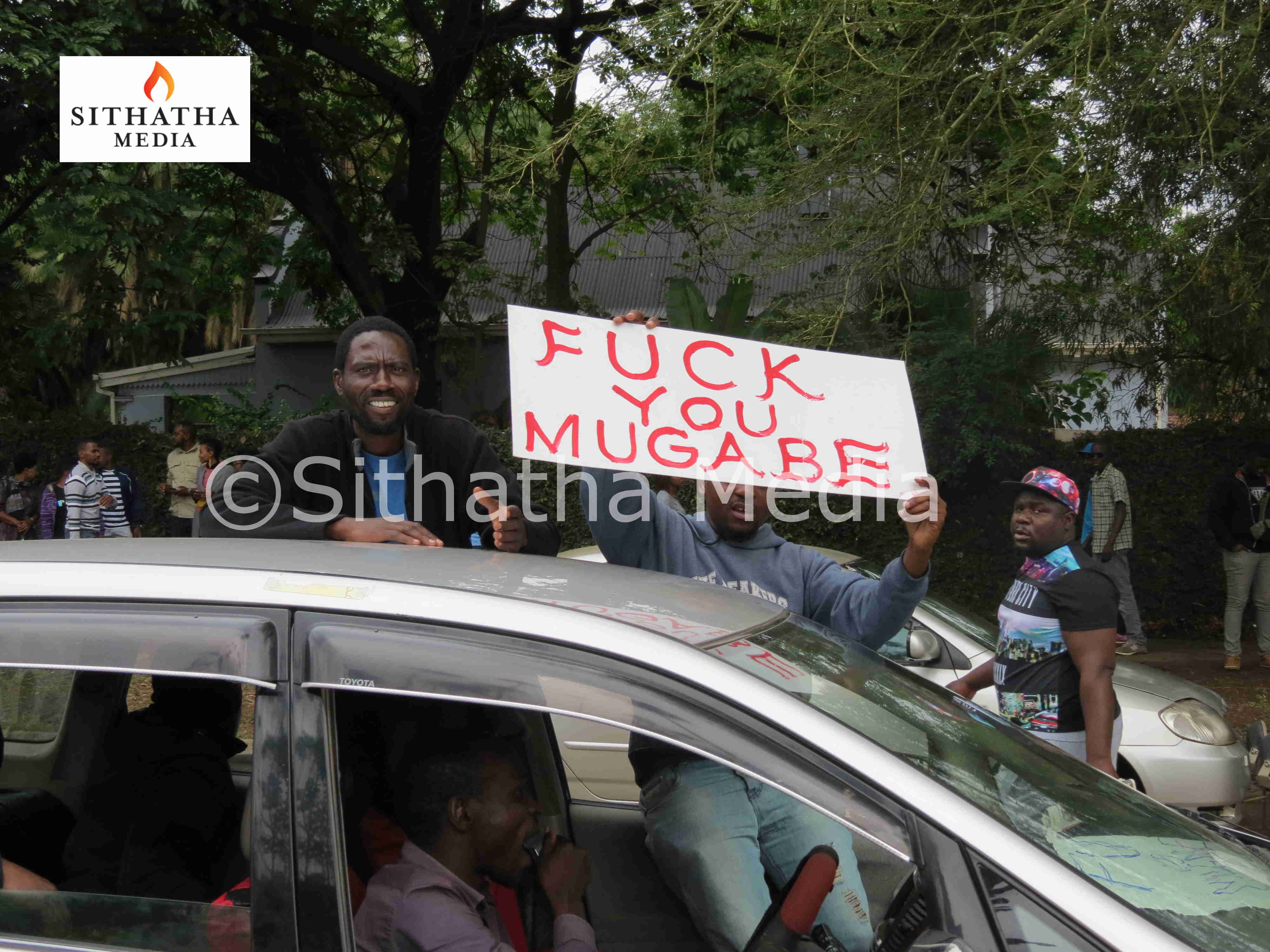Anti-Mugabe rally, Zimbabwe