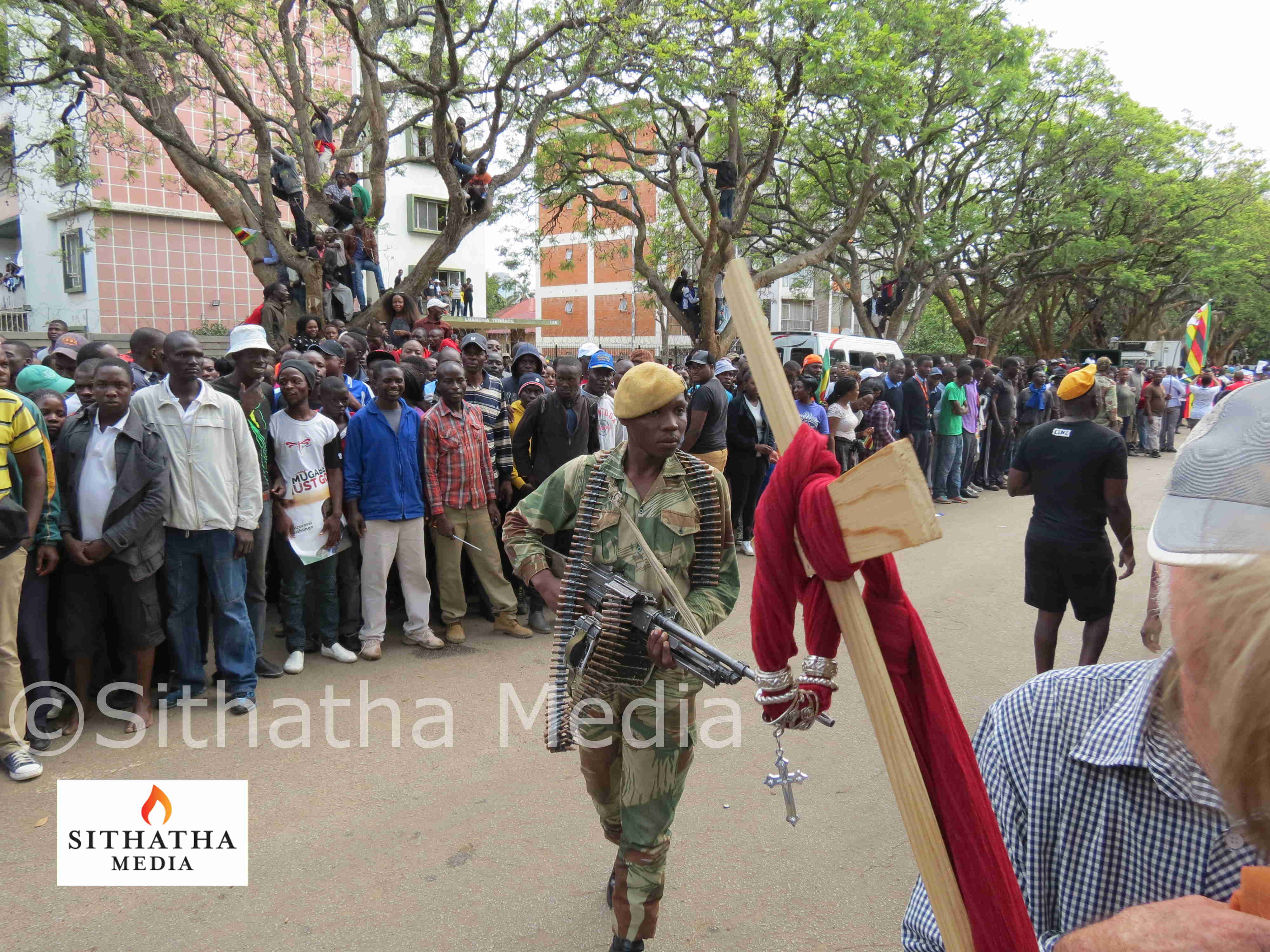 Anti-Mugabe rally, Zimbabwe