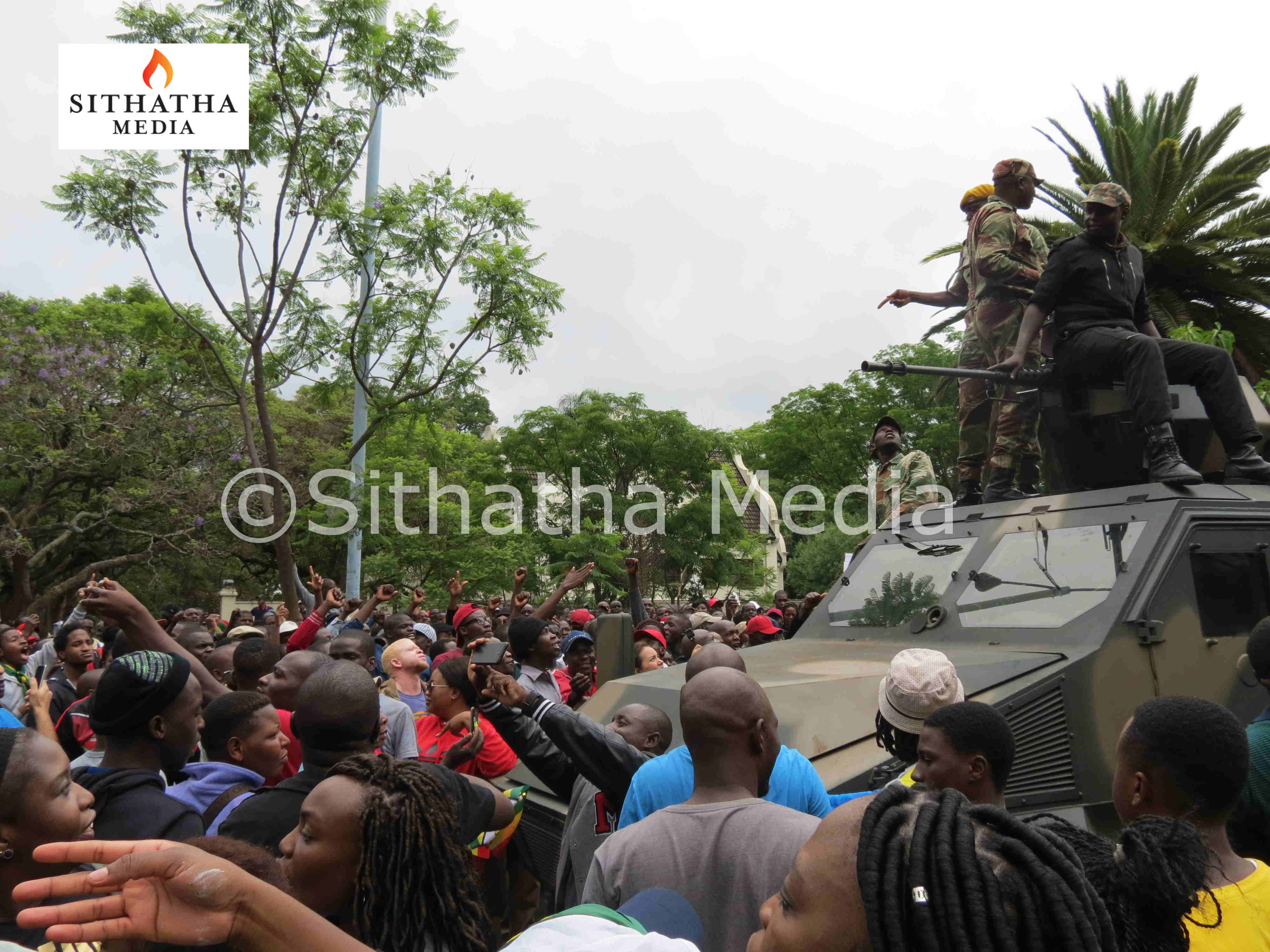 Anti-Mugabe rally, Zimbabwe