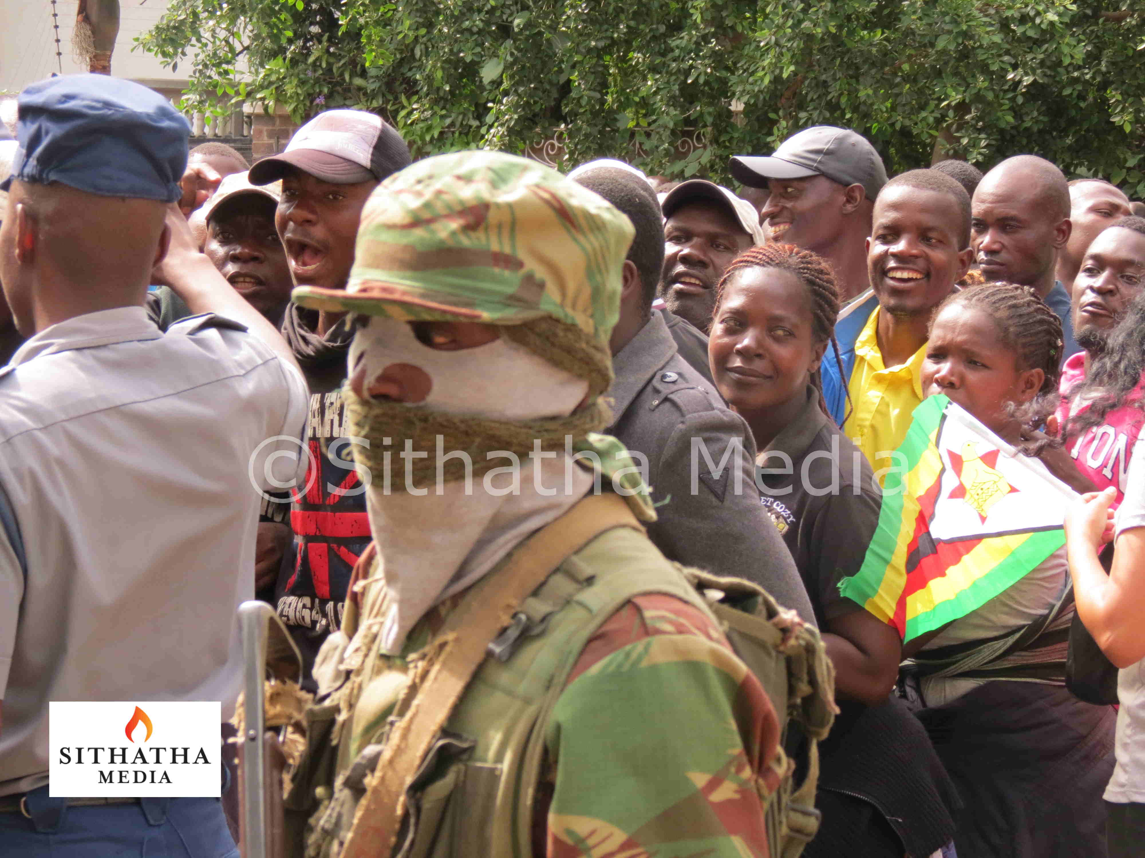 Anti-Mugabe rally, Zimbabwe