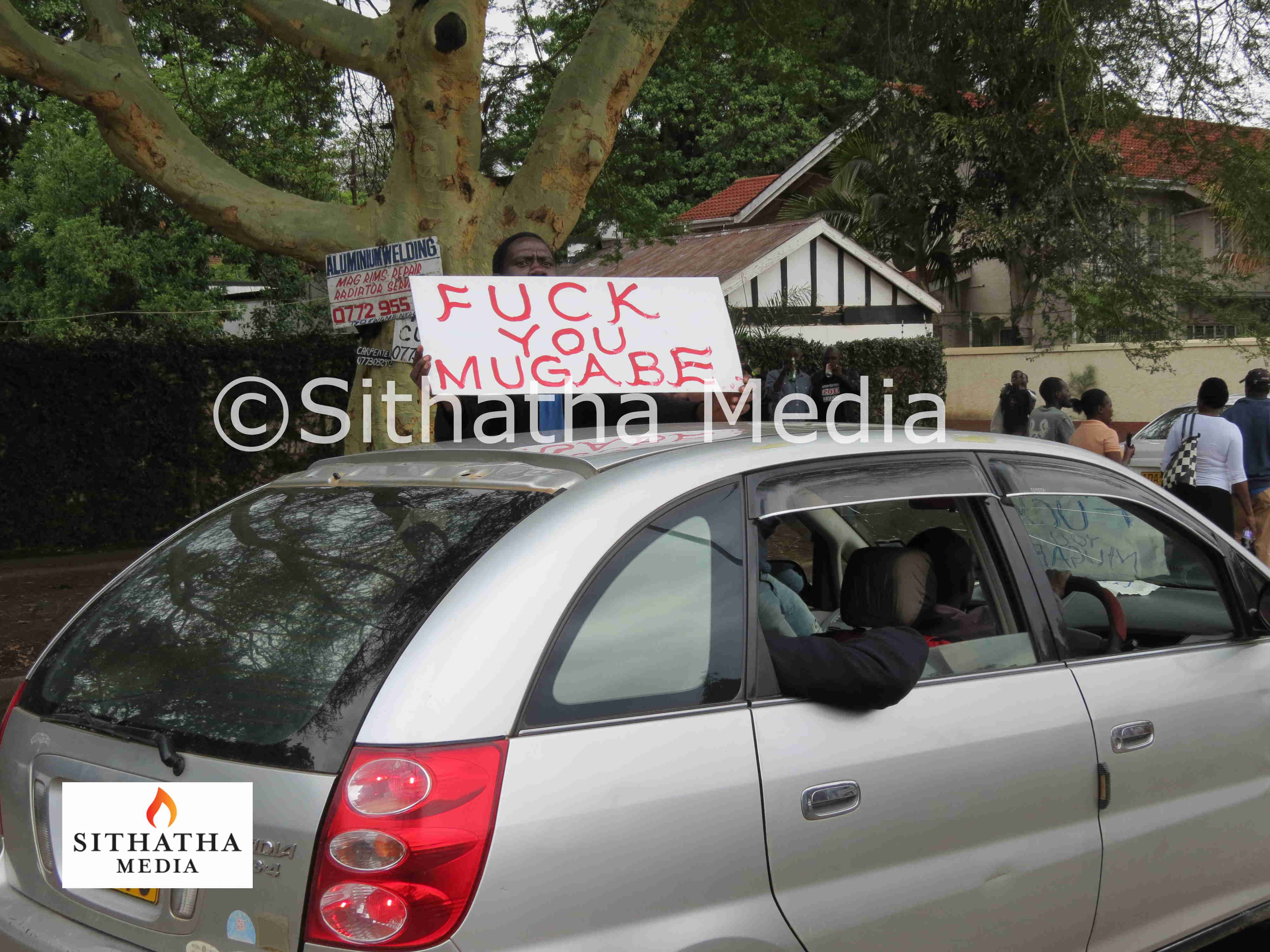 Anti-Mugabe rally, Zimbabwe