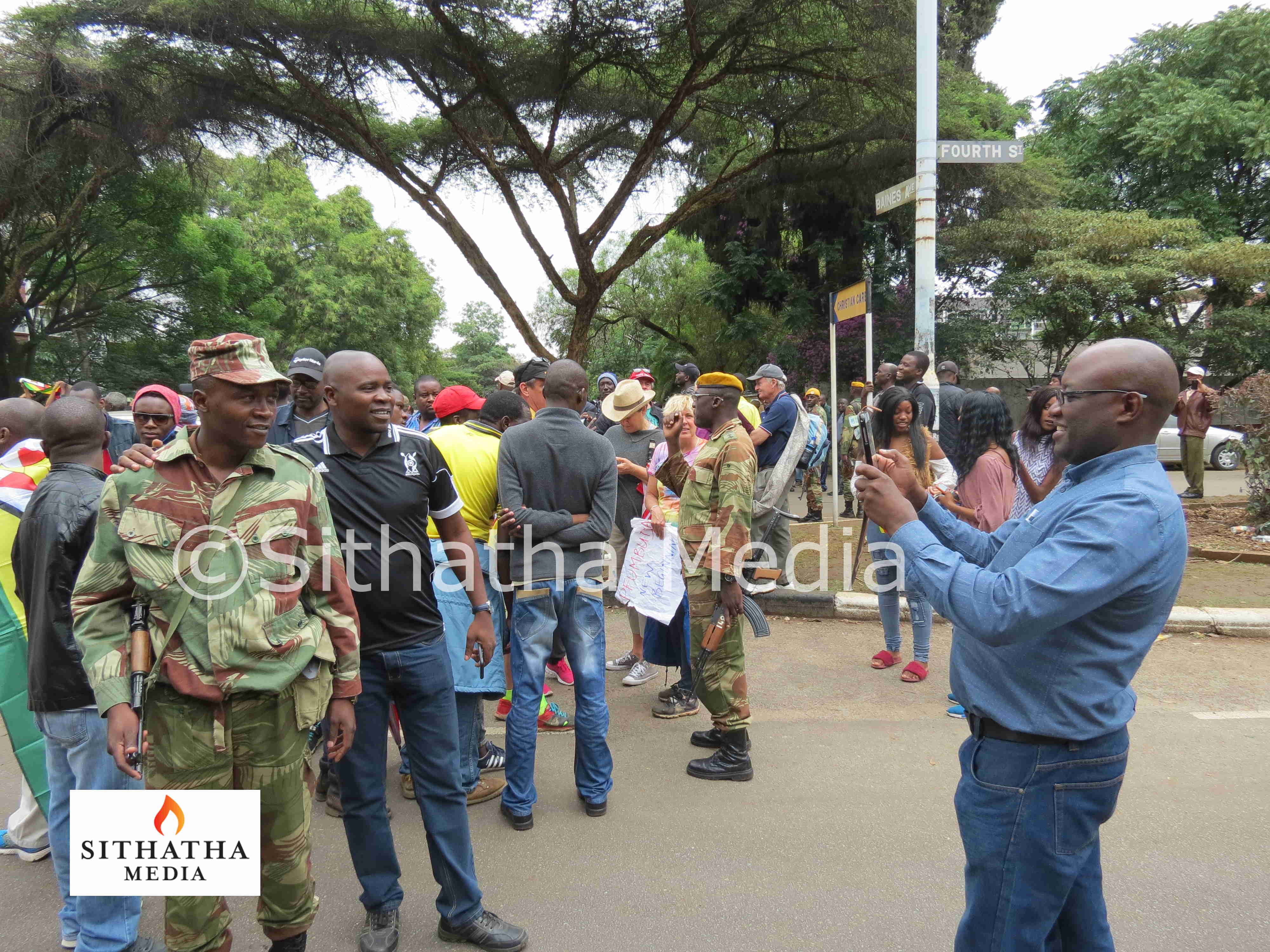 Anti-Mugabe rally, Zimbabwe
