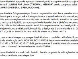Partido Liberal de Cotriguaçu tentou pegar o Republicano no laço, mas nem deu certo