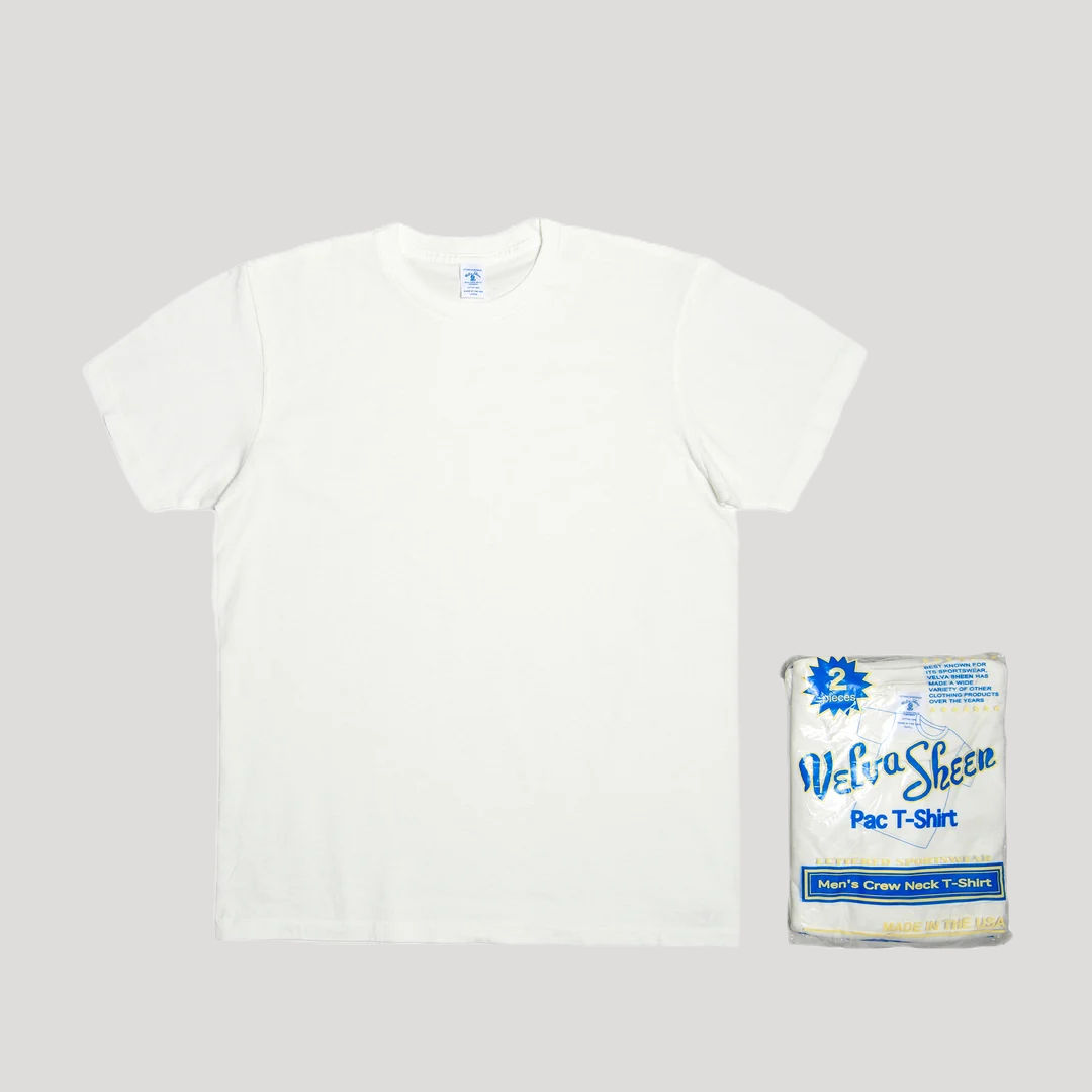 Velva Sheen - Short sleeve Crew neck Tee (2 Shirts Pac)