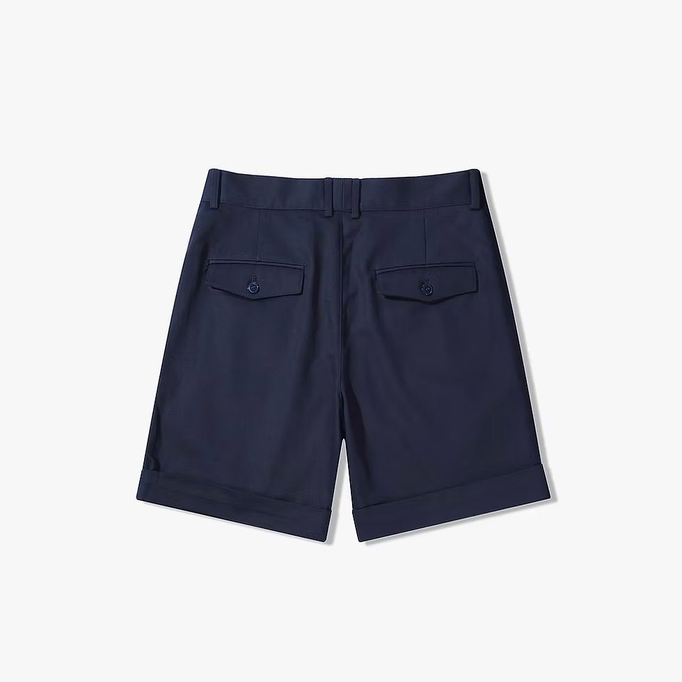 Thumbnail: StandardTypes - Pleated chino shorts