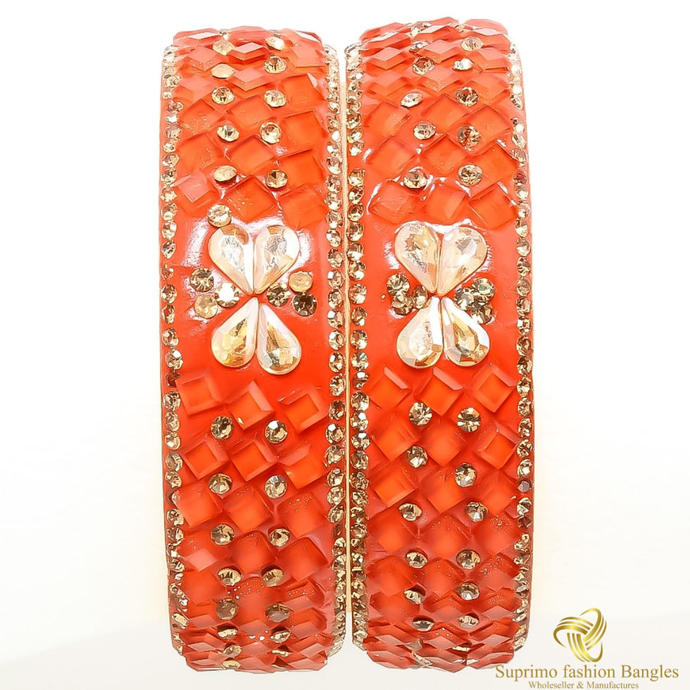 Thumbnail: Suprimo Multicolour Indian Traditional Metal Bangles for Girls