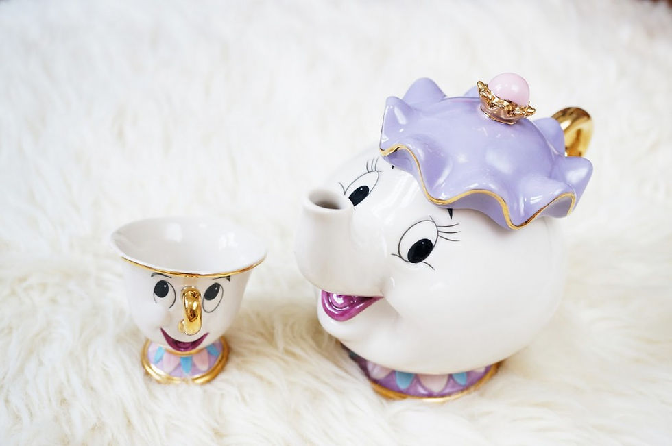 Mrs Potts and Chip Tea Set