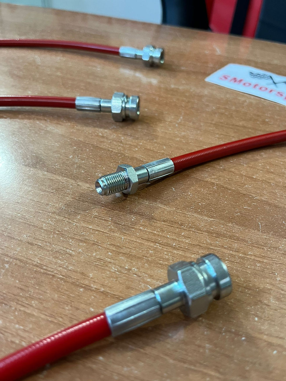 Miniatura: Kit 6 tubi in treccia punto Abarth / alfa mito