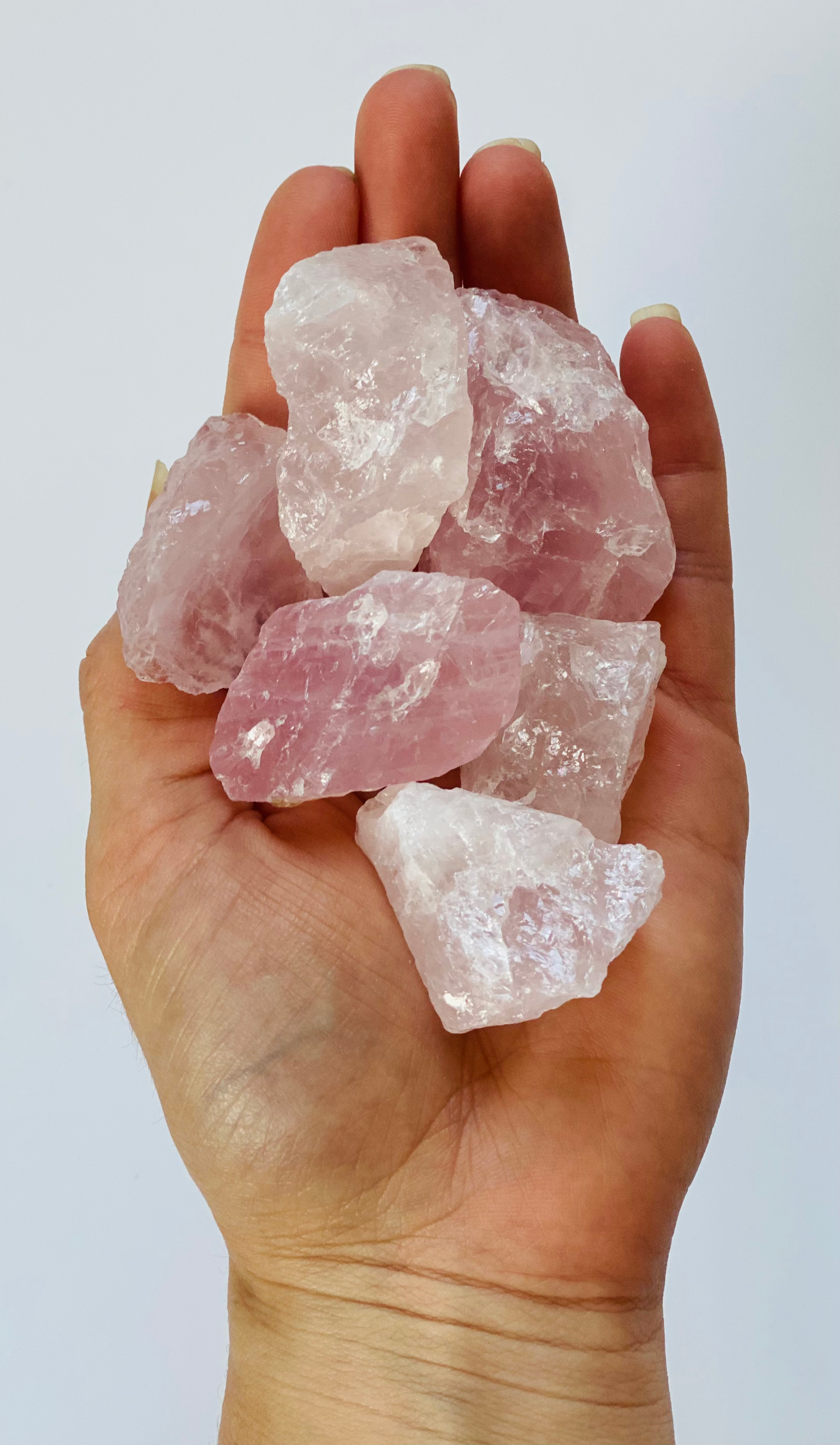 Raw Rose Quartz