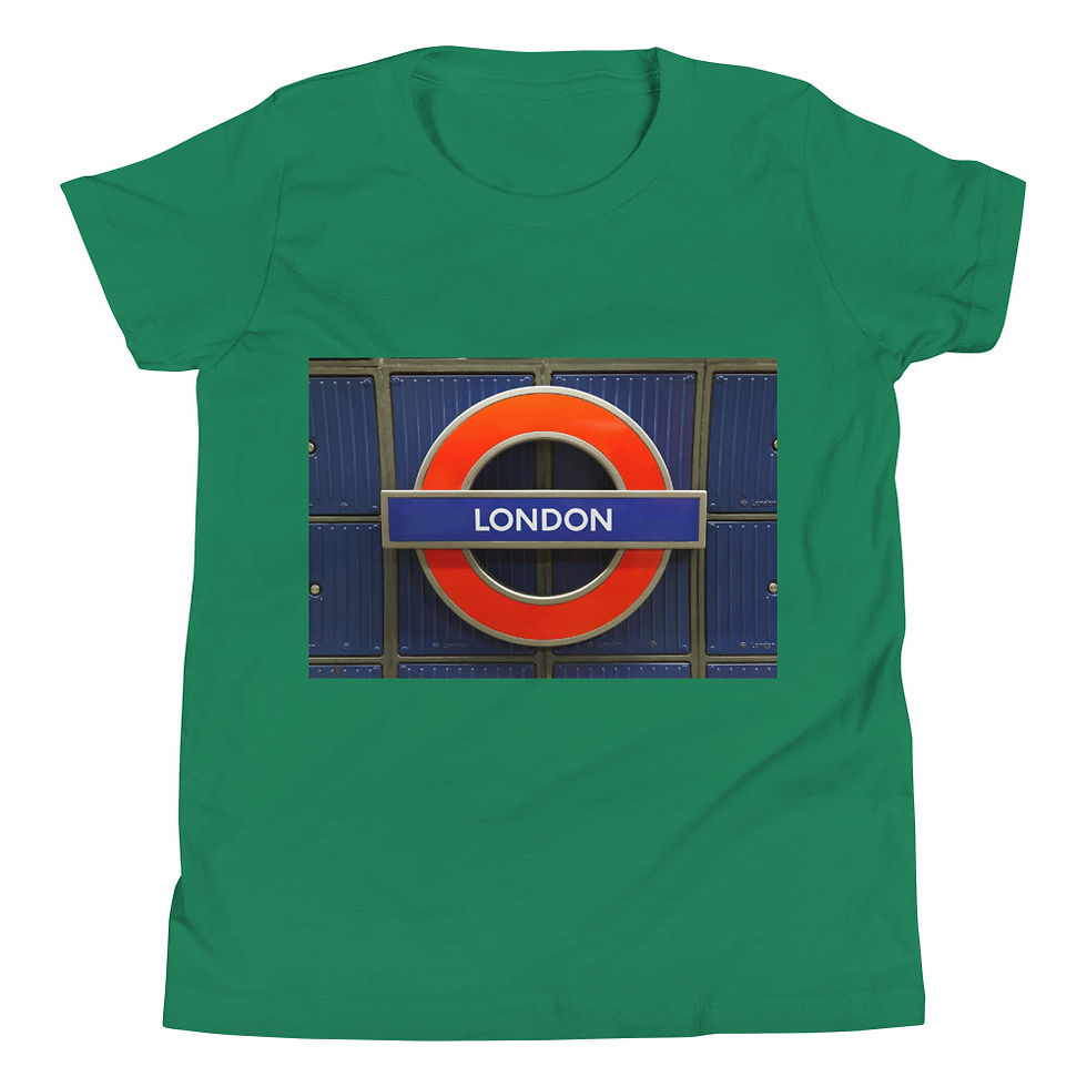 Thumbnail: Youth Short Sleeve T-Shirt - LONDON