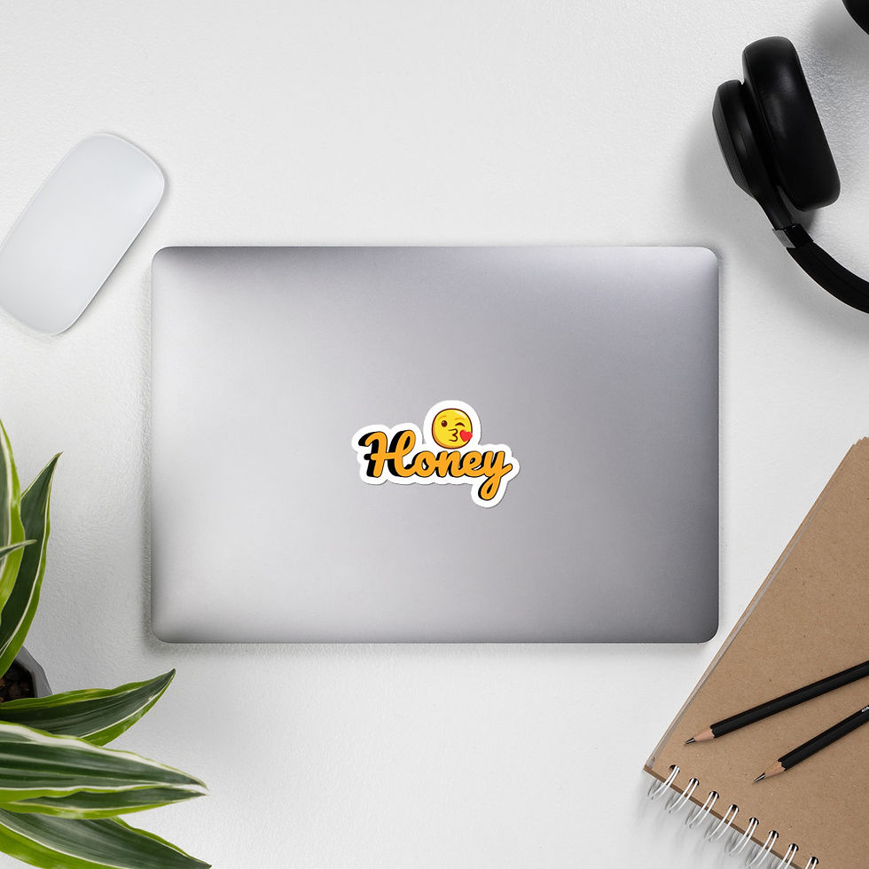 Thumbnail: Bubble-free stickers - Honey
