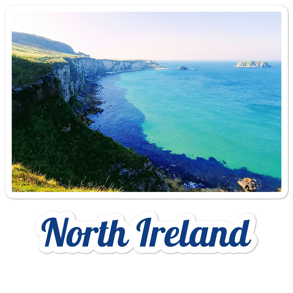Thumbnail: Bubble-free stickers - north ireland