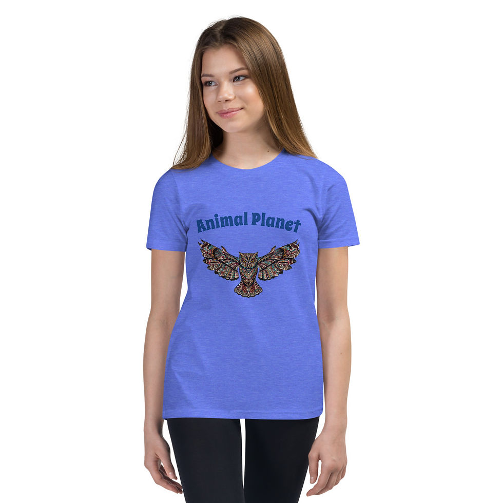Thumbnail: Youth Short Sleeve T-Shirt - Animal Planet