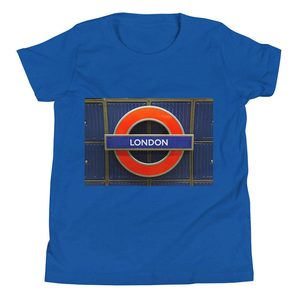 Thumbnail: Youth Short Sleeve T-Shirt - LONDON