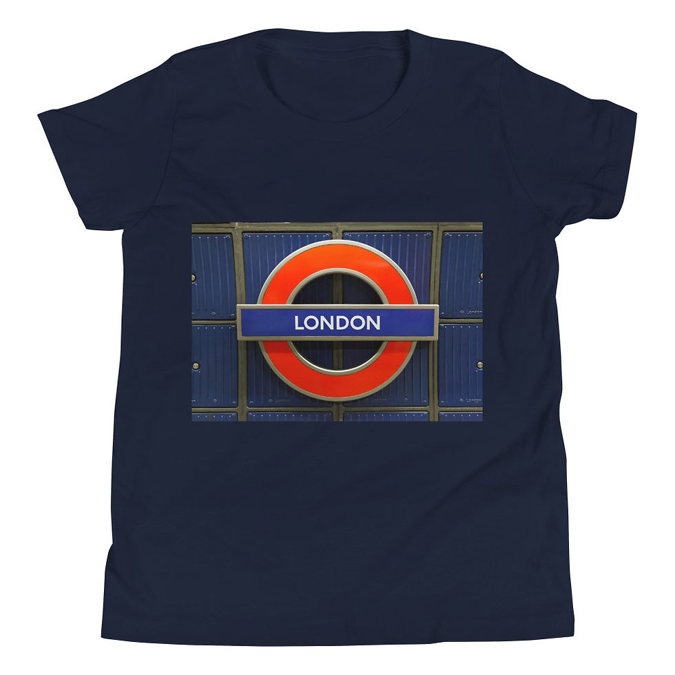 Thumbnail: Youth Short Sleeve T-Shirt - LONDON