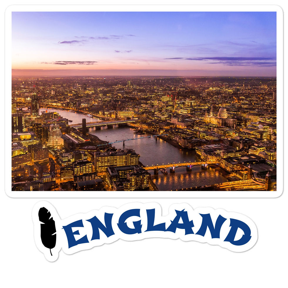 Thumbnail: Bubble-free stickers - ENGLAND